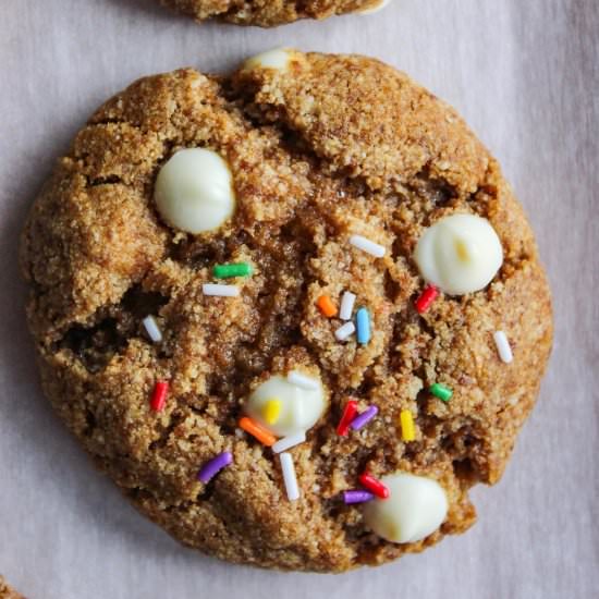 Healthy Birthday Cake Cookies - Recipe photo by laushealthylife