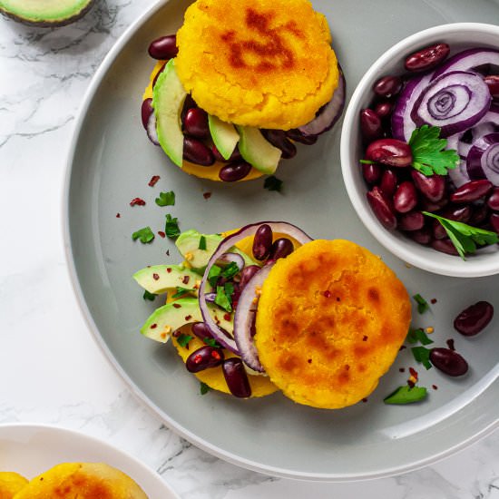 Gluten Free Arepas - Recipe photo by foodaciously