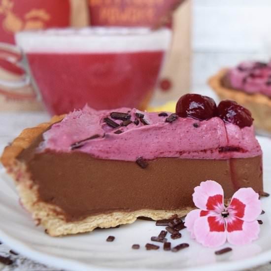 Chocolate pie - Recipe photo by theveganharmony