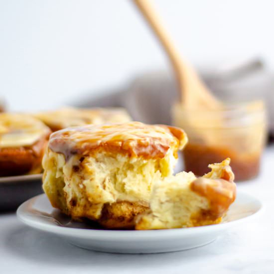 caramel rolls - Recipe photo by freshaprilflours