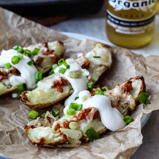 Vegan Potato Skins - Recipe photo by upbeetkitchen