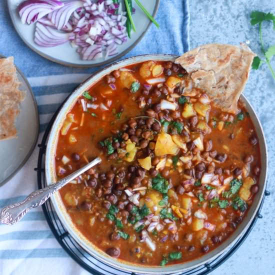 Chana Bateta - Recipe photo by The Whisk Addict