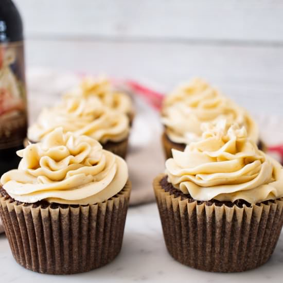 Chocolate Stout Cupcakes - Recipe photo by owlbbaking