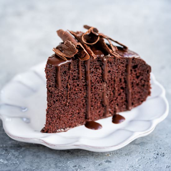 Healthy Chocolate Cake - Recipe photo by supergoldenbakes