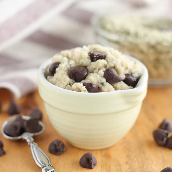 Hemp Seed Cookie Dough - Recipe photo by thehonoursystem