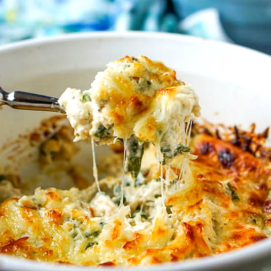 Keto Cream Cheese Dip with Chicken - Recipe photo by MyLifeCookbook
