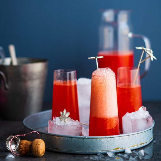 Grapefruit Mimosa Spritz - Recipe photo by heinstirred