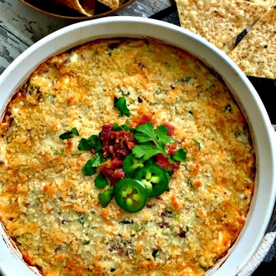 Jalapeno Popper Dip - Recipe photo by agoudalife