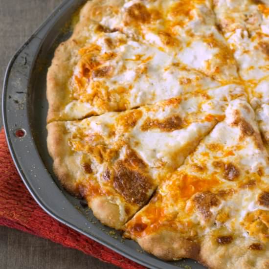 Buffalo Chicken Pizza - Recipe photo by slowcookergourmet