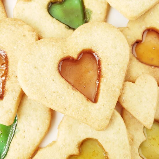 Stained Glass Cookies - Recipe photo by Lathiya