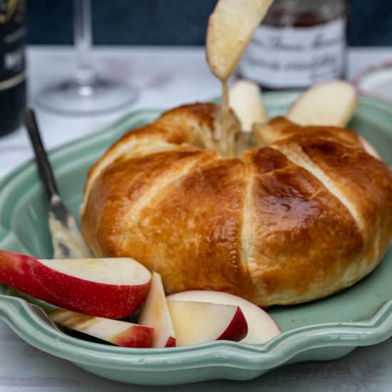 Baked Brie with Fig Jam - Recipe photo by Chef Molly