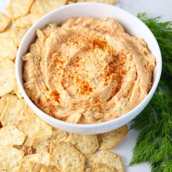 Smoked Salmon Dip - Recipe photo by Tastefulventure