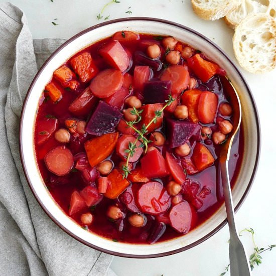 Vegan Stew with Winter Vegetables - Recipe photo by its_a_vegworld_afterall