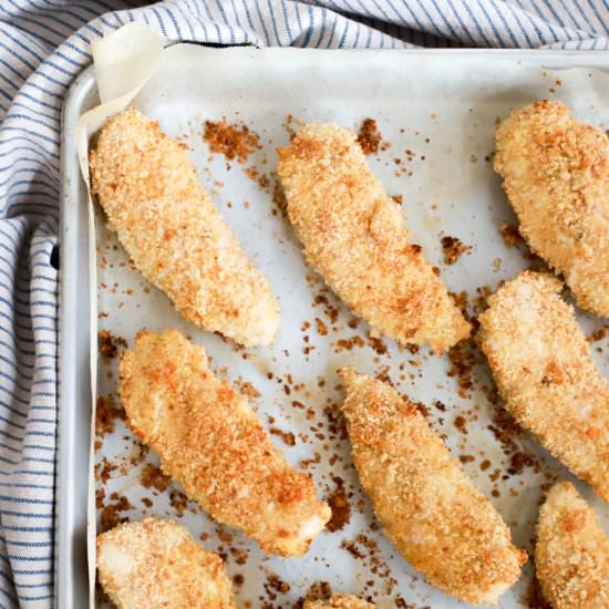 Easy Homemade Baked Chicken Tenders - Recipe photo by FunnyLoveLindsay