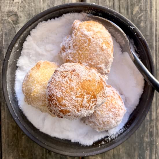 Malasadas (Hawaiian Donuts) - Recipe photo by simmerandsauce