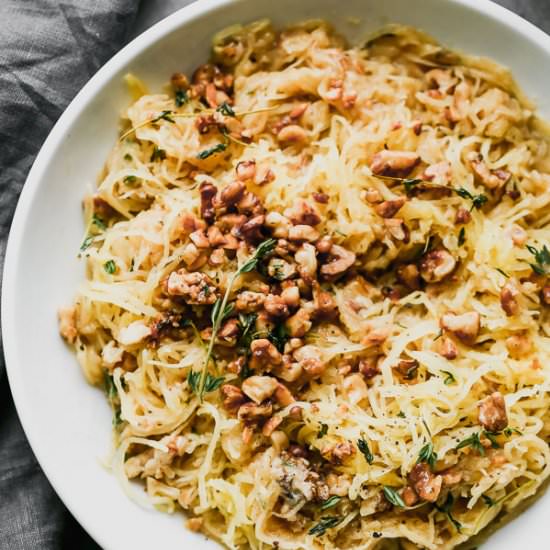 Parmesan Spaghetti Squash - Recipe photo by cookingforkeeps