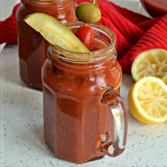 Classic Bloody Mary Cocktail - Recipe photo by Small Town Woman