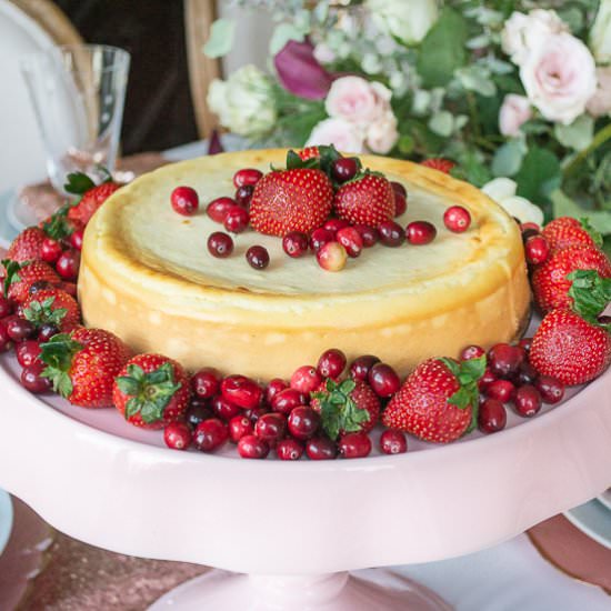 Vanilla Bean Cheesecake - Recipe photo by House of Elyn Ryn