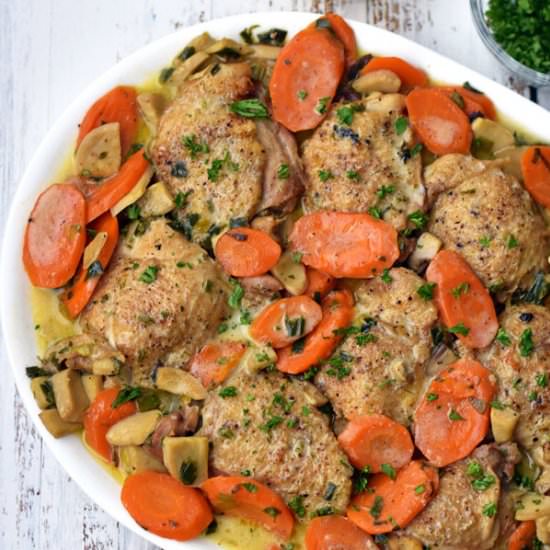 Instant Pot Chicken Fricassee - Recipe photo by goodnomshoney