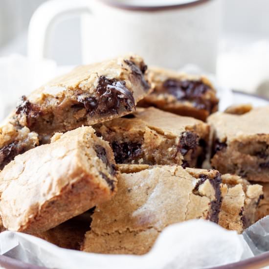 Brown Butter Blondies - Recipe photo by kitchen335co