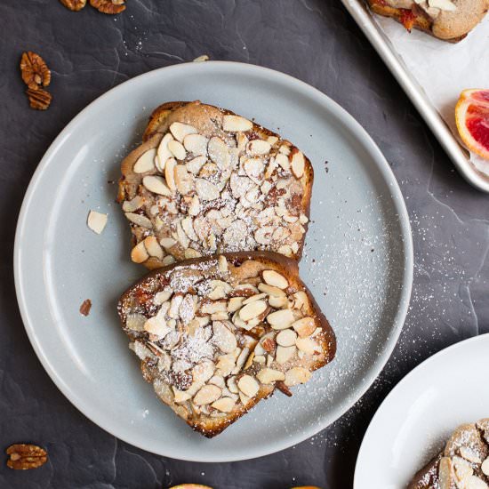 Bostock with blood orange marmalade - Recipe photo by cherryonmysundae