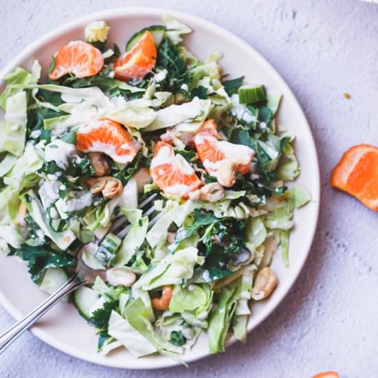 Chopped Cabbage Salad - Recipe photo by StemandSpoon