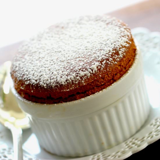Foolproof Chocolate Souffle - Recipe photo by entertainingwithbeth