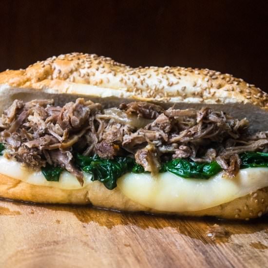 Slow Cooker Italian Shredded Pork - Recipe photo by JawnsICooked