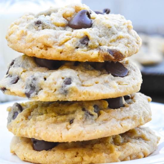 PB oatmeal chocolate chip cookies - Recipe photo by Gonna Want Seconds