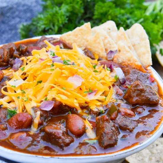 Steak Chili - Recipe photo by Gonna Want Seconds