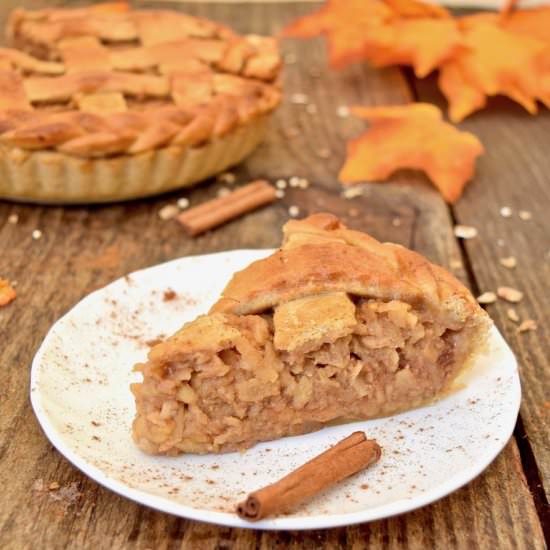 Apple pie - Recipe photo by theveganharmony