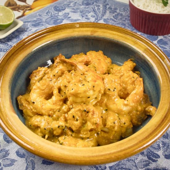 Bengali Prawn Curry (Chingri Posto) - Recipe photo by MyIndianStove