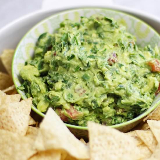 Cilantro Guacamole Recipe - Recipe photo by Rainbow Delicious