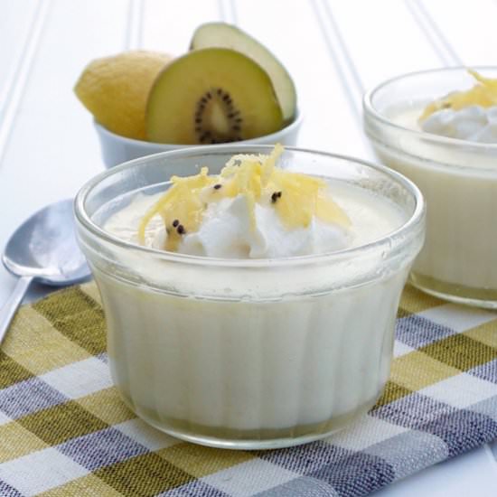 Lemon Panna Cotta - Recipe photo by anothertablespoon