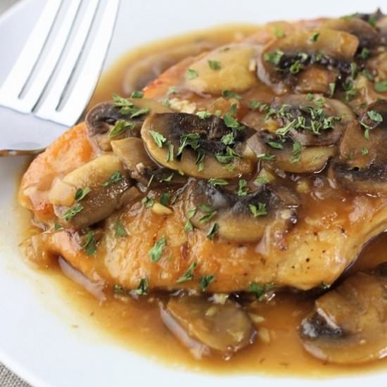 homemade chicken marsala - Recipe photo by nowcookthis
