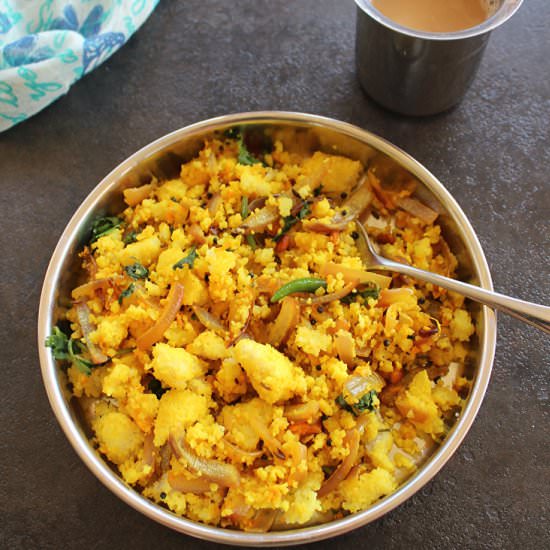 Idli Upma - Recipe photo by Madhus Everyday Indian