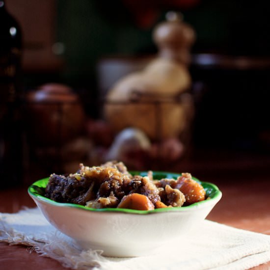 Beef and winter vegetable casserole - Recipe photo by Healthy Epicurean
