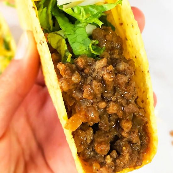 Ground Beef Tacos - Recipe photo by 1PotRecipes