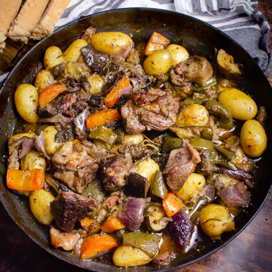 Croatian Lamb Peka - Recipe photo by Flawless Food