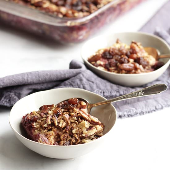 Gluten Free Baked Overnight Oats - Recipe photo by Cathys Gluten Free