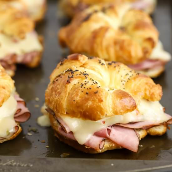 Ham and Cheese Croissant - Recipe photo by SimplyMadeRecipes