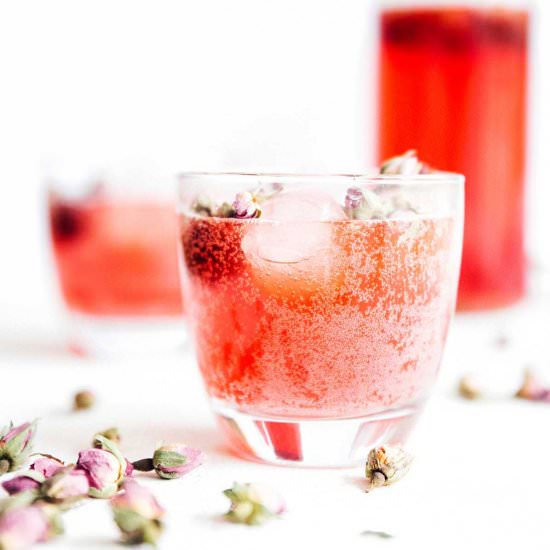 Rose Kombucha - Recipe photo by liveeatlearn