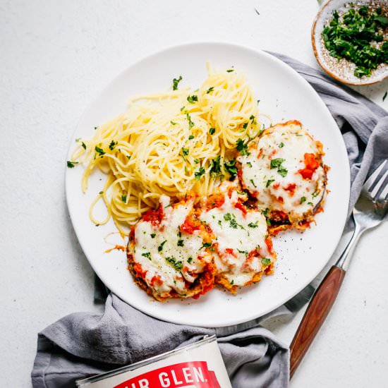 Baked Eggplant Parmesan - Recipe photo by MunchkinTime