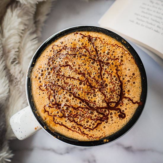 Healthy Homemade Mocha Latte - Recipe photo by Shuangys Kitchensink