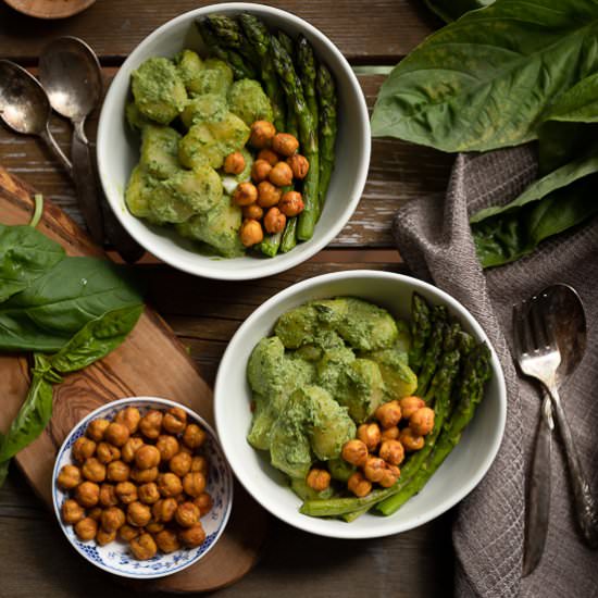 Oil and Nut-Free Pesto Recipe - Recipe photo by AtMyTable
