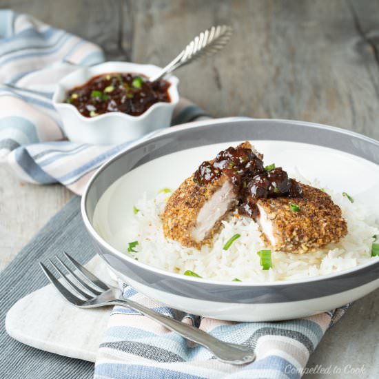 Pecan Crusted Chicken Cutlets - Recipe photo by Compelled To Cook