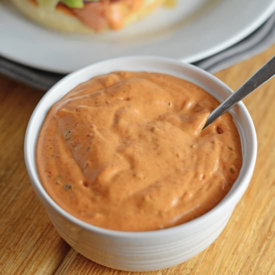 Chipotle Aioli - Recipe photo by savoryexperiments