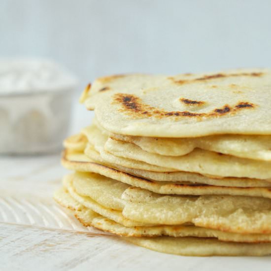 Soft Paleo Tortillas - Recipe photo by sweetrusticbakes