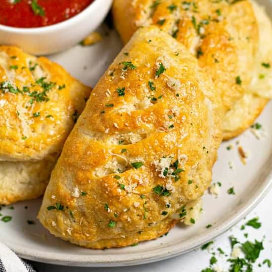 Mini Pepperoni Calzones - Recipe photo by Midwest Foodie