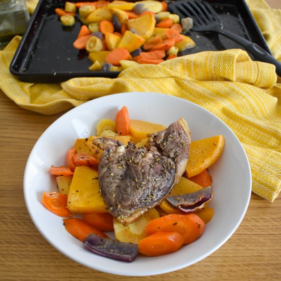 Lamb Traybake - Recipe photo by donnadundasblog